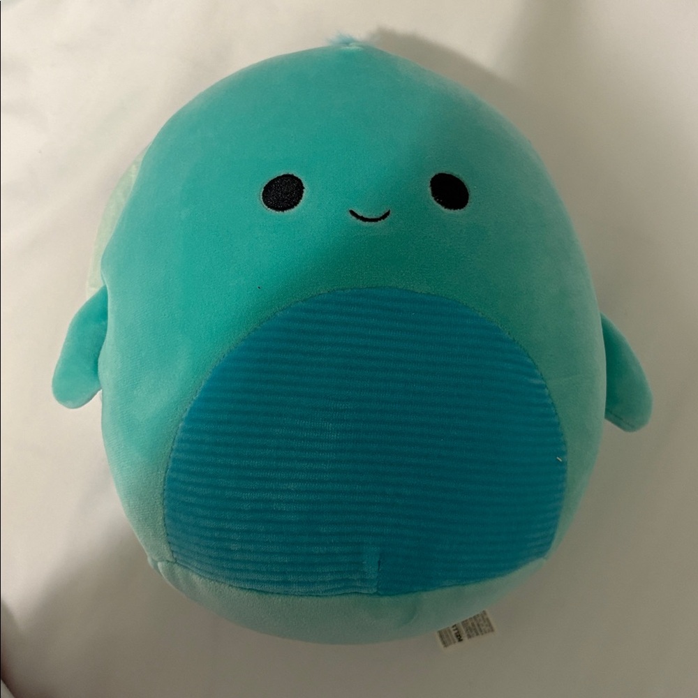 Squishmallows Teal and Blue Plush Toy